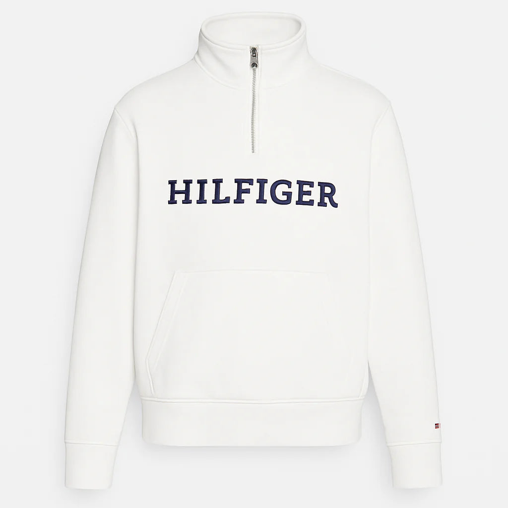 Tommy Zip-up Fleece (White)