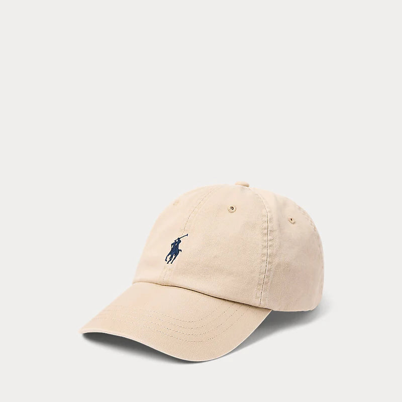 RL Cotton Chino Beige Cap