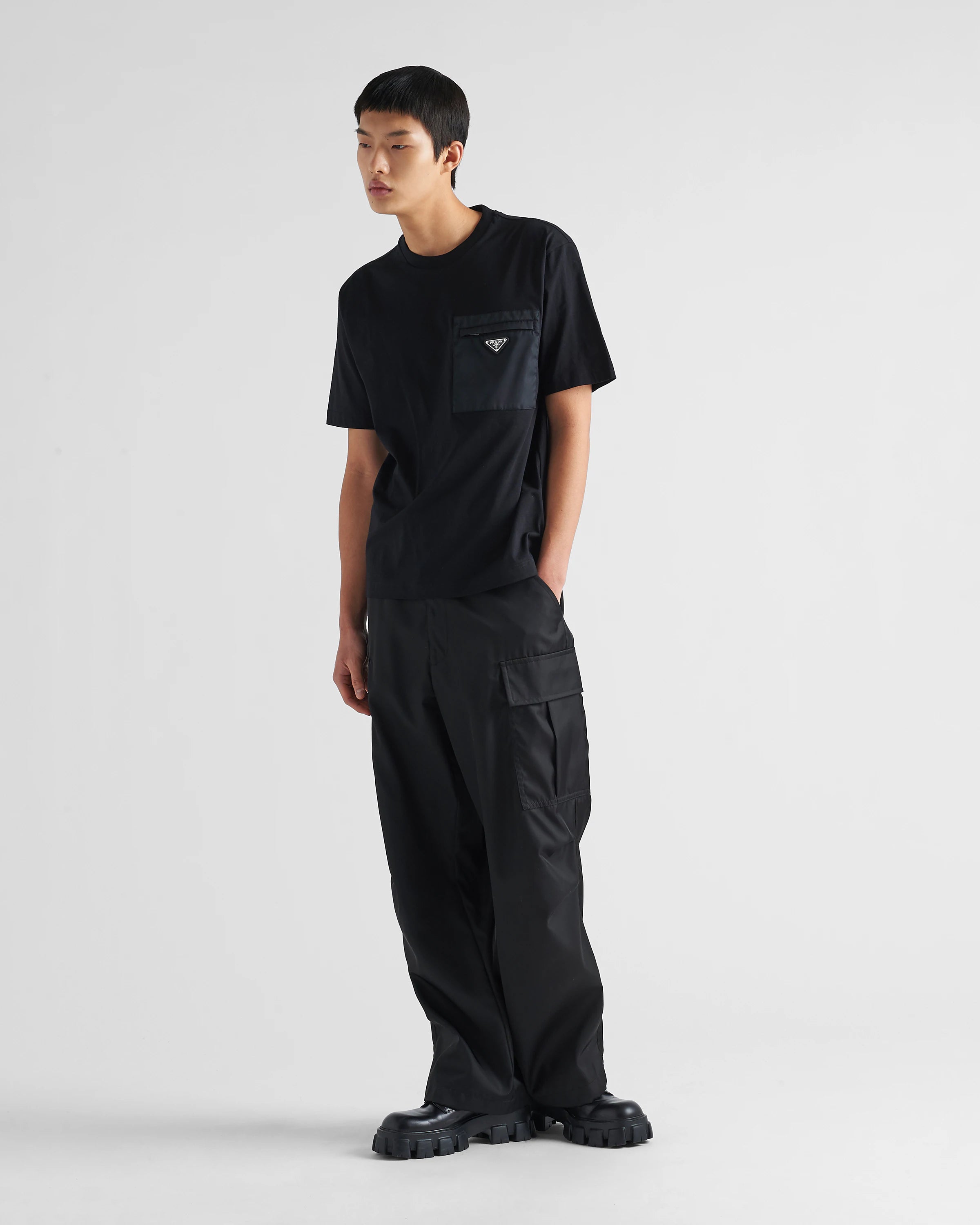 Front Pocket Imported Tee