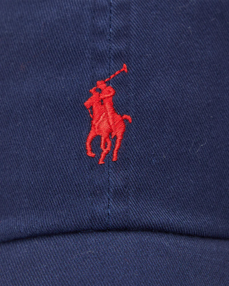 RL Cotton Chino Navy Blue Cap