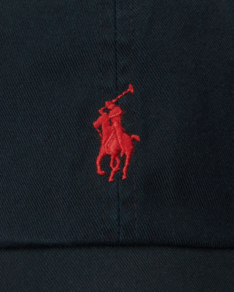 RL Cotton Chino Black Cap